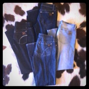 4 Pairs Just Joes Jeans - Size 27 - Variety Pack